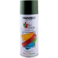 Краска акриловая WINSO Spray темно-зеленая MOSS GREEN RAL6005 450мл 880180