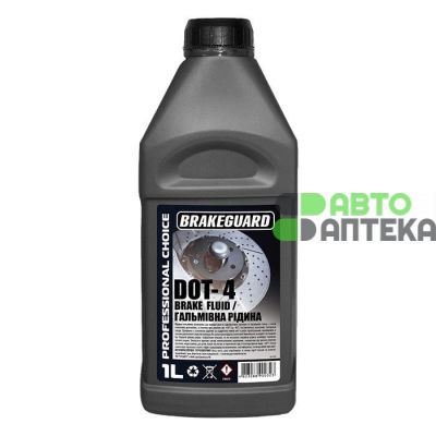 Тормозная жидкость BRAKEGUARD ДОТ-4 1л 11804