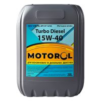 Автомобільна моторна олива  MOTOR OIL Turbo Diesel 15W-40  20л