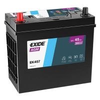 Автомобільний акумулятор EXIDE START-STOP AGM 6СТ-45Ah ASIA Аз 380А (EN) EK457