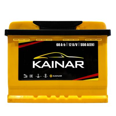 Автомобільний акумулятор KAINAR STANDART 6СТ-60Ah АзЕ 550А (EN) 060 260