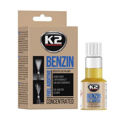 Очисник інжекторів K2 TURBO BENZIN 50мл ET3112