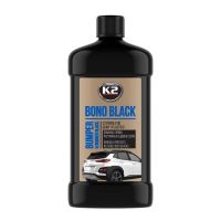 Фарба-консервант для бампера гуми пластику K2 Bono Black 500мл K035