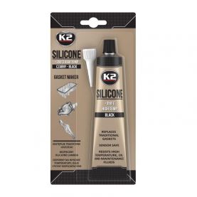 Силиконовый черный герметик K2 Black sil bli 85г B210N