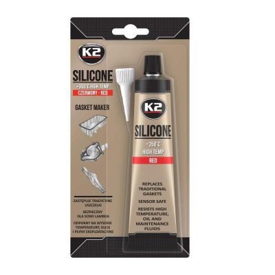 Силиконовый герметик красный K2 Red sil bli 85гр B2400