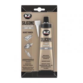 Силиконовый серый герметик K2 Grey sil bli 85гр B250N
