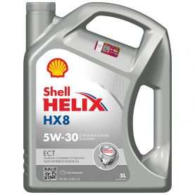 Автомобильное моторное масло Shell Helix HX8 ECT 5W-30 5л