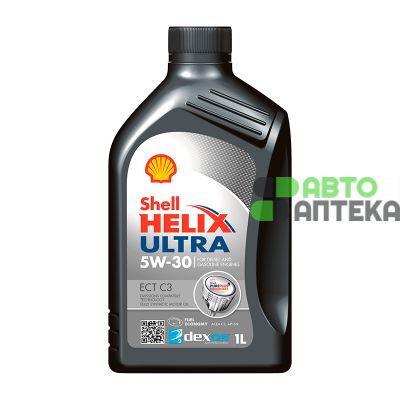 Автомобильное моторное масло Shell Helix Ultra ECT C3 5W-30 1л