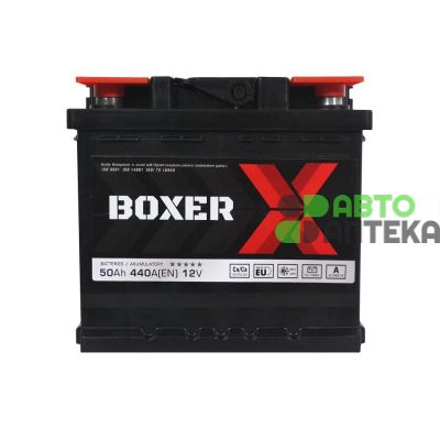 Автомобільний акумулятор BOXER 6СТ-50Ah АзЕ 440A 54588bx