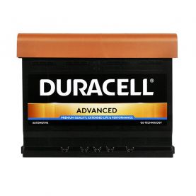 Автомобільний акумулятор DURACELL Advanced 6СТ-62Ah АзЕ 550A 13562190801