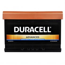 Автомобільний акумулятор DURACELL Advanced 6СТ-74Ah АзЕ 680A 13574120801