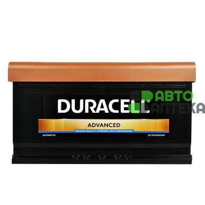 Автомобильный аккумулятор DURACELL Advanced 6СТ-100Ah АзЕ 820A 13600400801