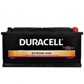 Автомобильный аккумулятор DURACELL Extreme AGM 6СТ-105Ah АзЕ 950A 16605010801