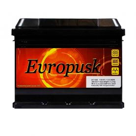 Автомобільний акумулятор Evropusk 6СТ-60Аh Аз 510A ev003