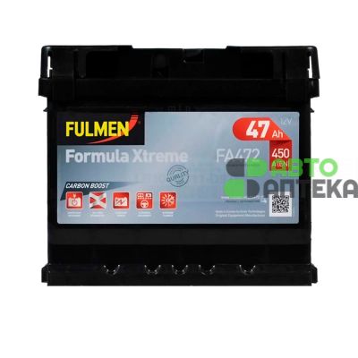 Автомобильный аккумулятор FULMEN Formula Xtreme 6СТ-47Ah АзЕ 450A FA472