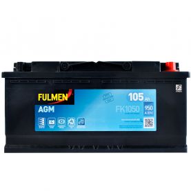 Автомобільний акумулятор FULMEN Start-Stop AGM 6CT-105Ah AzE 950A FK1050
