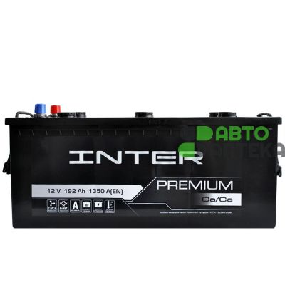 Автомобильный аккумулятор INTER Premium 6СТ-192Ah Аз 1350A 4820219073789