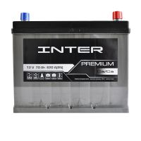 Автомобильный аккумулятор INTER Premium Asia 6СТ-70Ah АзЕ 620A 4820219073857
