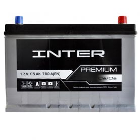 Автомобильный аккумулятор INTER Premium Asia 6СТ-95Ah АзЕ 780A 4820219073871