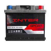 Автомобильный аккумулятор INTER Sport  6СТ-50Ah АзЕ 420A 4820219073895