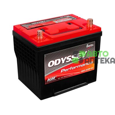 Автомобильный аккумулятор Odyssey Performance AGM 6СТ-59Ah АзЕ 675А (CCA) ODP-AGM35