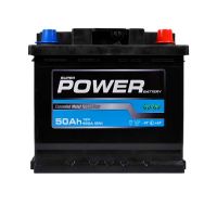 Автомобильный аккумулятор POWER MF Black 6СТ-50Аh 420A 53621311
