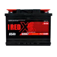 Автомобільний акумулятор RED X 6СТ-65Ah Аз 620A 565 81rx