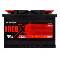 Автомобільний акумулятор RED X 6СТ-75Ah АзЕ 720A 575 80rx