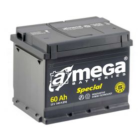 Автомобильный аккумулятор A-Mega Special 6СТ-60Ah Аз 540A (EN)