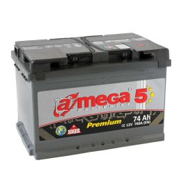 Автомобільний акумулятор A-Mega Premium 6СТ-74Ah АзЕ 760A (EN)