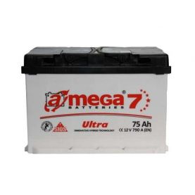 Автомобільний акумулятор A-Mega Ultra 6СТ-75Ah Аз 790A (EN)