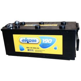 Автомобильный аккумулятор Akom 6СТ-190Ah АзЕ 1200A (EN) 6905022