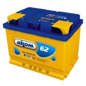 Автомобільний акумулятор Akom 6СТ-62Ah АзЕ 540A (EN) 5625004