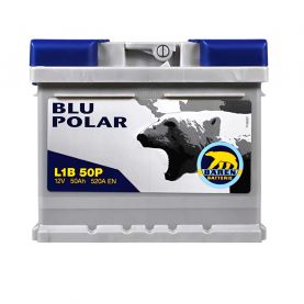 Автомобильный аккумулятор BAREN Blu polar (LB1) 50Аh 520А R+ (h=175)