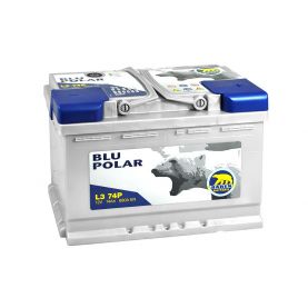 Автомобільний акумулятор BAREN Blu polar (L3) 74Аh 680А R+