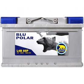 Автомобильный аккумулятор BAREN Blu polar (LB4) 85Аh 760А R+ (h=175)