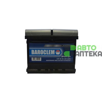 Автомобильный аккумулятор Baroclem Platinum 6СТ-44Ah АзЕ 440A (EN) 544402044BA