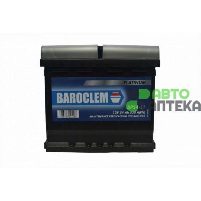 Автомобильный аккумулятор Baroclem Platinum 6СТ-54Ah АзЕ 530A (EN) 554400053BA