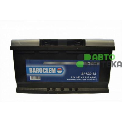 Автомобільний акумулятор Baroclem Platinum 6СТ-63Ah АзЕ 610A (EN) 563400061BA