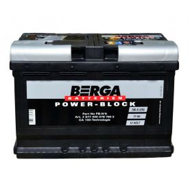 Автомобільний акумулятор BERGA Power Block 6СТ-77Ah АзЕ 780A (EN)