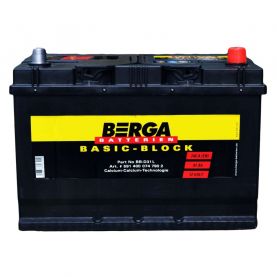 Автомобильный аккумулятор BERGA Basic Block 6СТ-91Ah Аз ASIA 740A (EN) 591401074