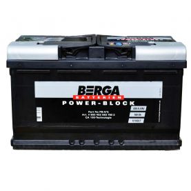 Автомобильный аккумулятор BERGA Power Block 6СТ-100Ah АзЕ 830A (EN) 600402083 2017