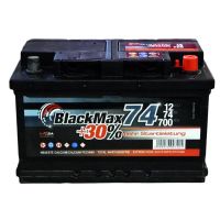 Автомобильный аккумулятор BlackMax 6СТ-74Ah АзЕ 700A (EN) B5007