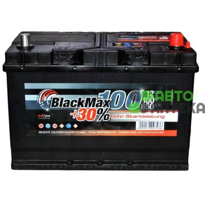 Автомобильный аккумулятор BlackMax 6СТ-100Ah АзЕ ASIA 850A (EN) B4028