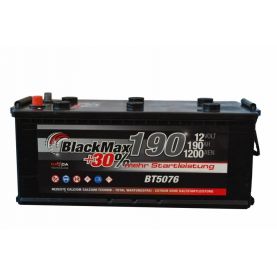 Автомобильный аккумулятор BlackMax 6СТ-190Ah АзЕ 1200A (EN) BТ5076