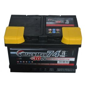 Автомобильный аккумулятор BlackMax 6СТ-74Ah АзЕ 700A (EN) B4008