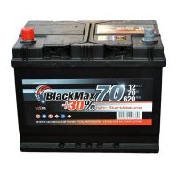Автомобильный аккумулятор BlackMax 6СТ-70Ah Аз ASIA 620A (EN) B4027 2016