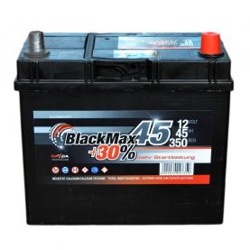 Автомобильный аккумулятор BlackMax 6СТ-45Ah АзЕ ASIA 350A (EN) B4021 2018