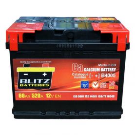 Автомобільний акумулятор BLITZ BATTERIES 6СТ-60Ah АзЕ 520A (EN) B4005