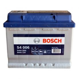 Автомобильный аккумулятор BOSCH S4006 6СТ-60Ah Аз 540A (EN) 0092S40060